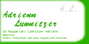 adrienn lumnitzer business card